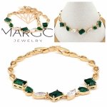 gold-plated 18k gold bracelet