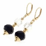 gold earrings made of stainless steel
