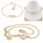 BRACELET GOLD CELEBRITY STAINLESS STEEL