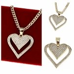 gold pendant 18k shiny xuping