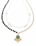 GOLD CHAIN NECKLACE celebrity STAINLESS STEEL