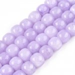 4857Jadeit beczkowaty kamień naturalny 10mm pasmo 38cm
