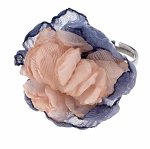 2172 Pierścionek regulowany kwiatek lato wakacje kwiat rozmiar uniwersalny