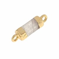 3735L Złota zawieszka łącznik półprodukt 