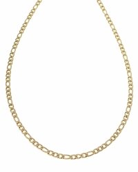 3652 Złoty łańcuszek 50cm 3,7mm stal chirurgiczna 