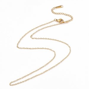 GOLDEN CHAIN CELEBRITY NÁHRDELNÍK NEREZ