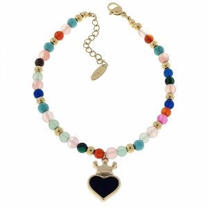 BRACELET GOLD CELEBRITY NEREZOVÁ OCEL