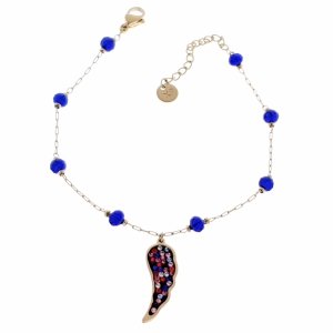BRACELET GOLD CELEBRITY NEREZOVÁ OCEL
