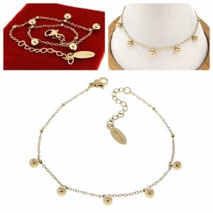 BRACELET GOLD CELEBRITY NEREZOVÁ OCEL