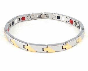 BRACELET GOLD CELEBRITY NEREZOVÁ OCEL