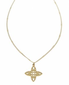 GOLDEN CHAIN CELEBRITY NÁHRDELNÍK NEREZ