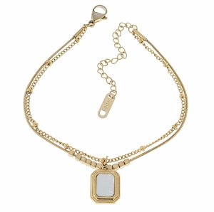 BRACELET GOLD CELEBRITY NEREZOVÁ OCEL