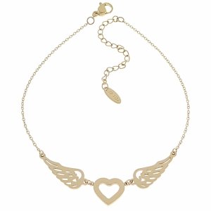 BRACELET GOLD CELEBRITY NEREZOVÁ OCEL