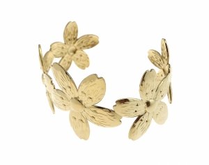 BRACELET GOLD CELEBRITY NEREZOVÁ OCEL