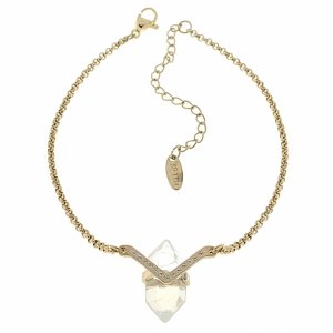BRACELET GOLD CELEBRITY NEREZOVÁ OCEL