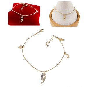 BRACELET GOLD CELEBRITY NEREZOVÁ OCEL