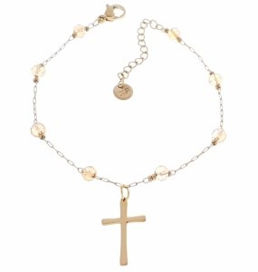 BRACELET GOLD CELEBRITY NEREZOVÁ OCEL