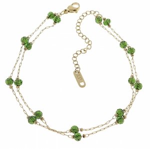BRACELET GOLD CELEBRITY NEREZOVÁ OCEL