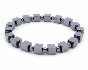 Armband Hämatit Kristalle Promi