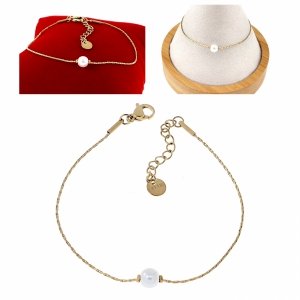 ARMBAND GOLD CELEBRITY EDELSTAHL