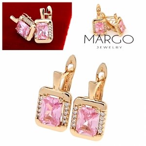 exklusive swarovski vergoldete ohrringe