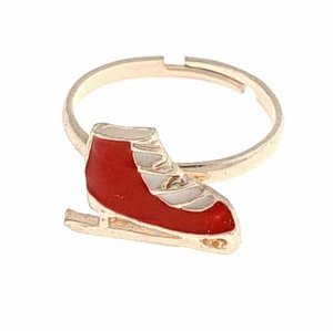 Goldring 17,60 mm. vergoldete Verlobung Xuping