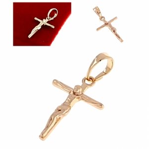 Goldanhänger 18 Karat glänzendes Xuping 