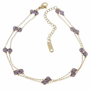 ARMBAND GOLD CELEBRITY EDELSTAHL