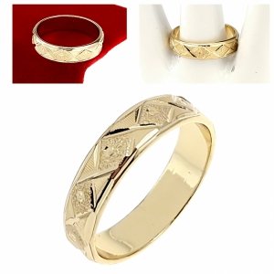 Goldring 18,60 mm. vergoldete Verlobung Xuping