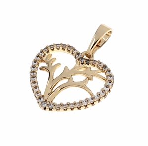 Goldanhänger 18 Karat glänzendes Xuping