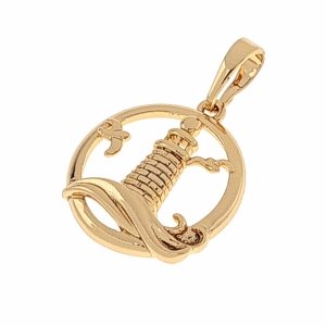 Goldanhänger 18 Karat glänzendes Xuping