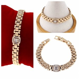 Armband aus 18 Karat vergoldetem Gold 