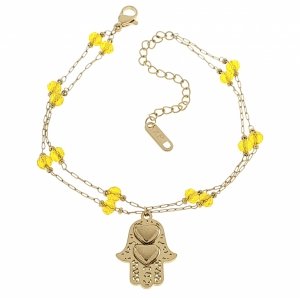 ARMBAND GOLD CELEBRITY EDELSTAHL