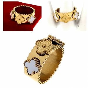 Ring 19,00 mm, goldener Edelstahl