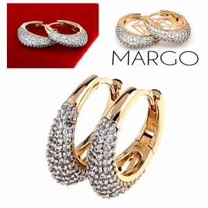 exklusive swarovski vergoldete ohrringe
