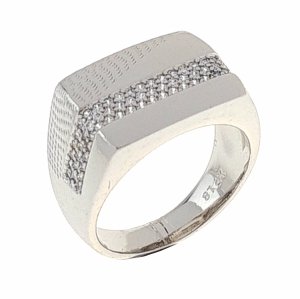 Goldring 19,60 mm. vergoldete Verlobung Xuping