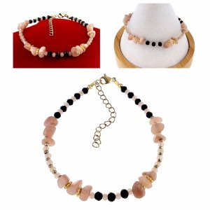 ARMBAND GOLD CELEBRITY EDELSTAHL