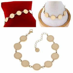 ARMBAND GOLD CELEBRITY EDELSTAHL