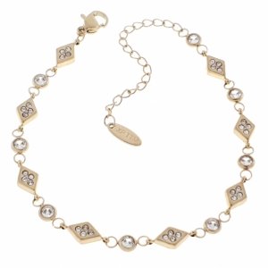 ARMBAND GOLD CELEBRITY EDELSTAHL