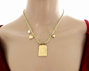 GOLDENE KETTENFESTIGKEITS-HALSKETTE EDELSTAHL