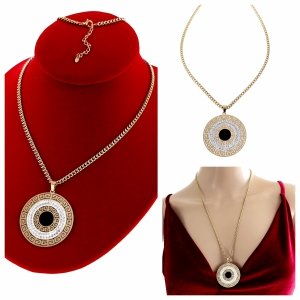GOLD CHAIN NECKLACE celebrity STAINLESS STEEL 