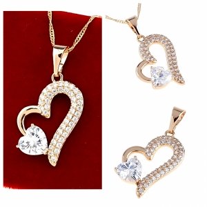 gold pendant 18k shiny xuping