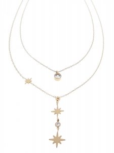 GOLD CHAIN NECKLACE celebrity STAINLESS STEEL