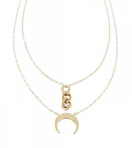 GOLD CHAIN NECKLACE celebrity STAINLESS STEEL