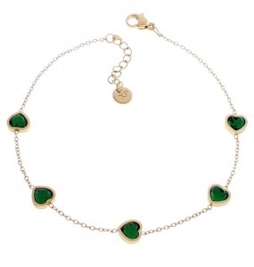 BRACELET GOLD CELEBRITY STAINLESS STEEL