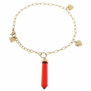 BRACELET GOLD CELEBRITY STAINLESS STEEL