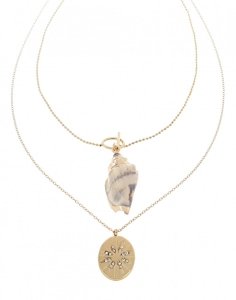 GOLD CHAIN NECKLACE celebrity STAINLESS STEEL