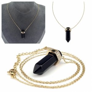 GOLD CHAIN NECKLACE celebrity STAINLESS STEEL