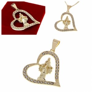 gold pendant 18k shiny xuping