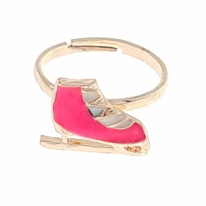 gold ring 17,60mm. gold-plated engagement xuping